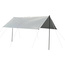 NAMIOT ZADASZENIE ŻAGIEL PRZECIWSŁONECZNY Z SŁUPKAMI 3X4X2.4M