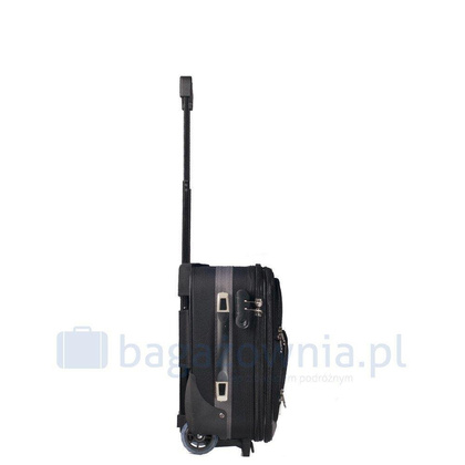 Bardzo mała walizka PELLUCCI RGL 652 WIZZ AIR Czarna
