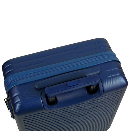 Mała kabinowa walizka NATIONAL GEOGRAPHIC Pulse Niebieska