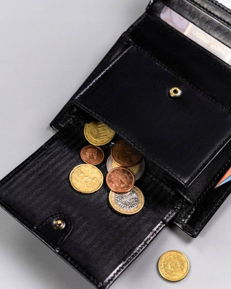 Elegancki duzy portfel meski ze skory naturalnej