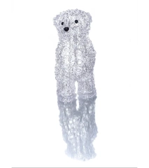 Lampka ledowa miś - Wysokość 24 cm