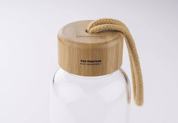 Butelka szklana VIDO 560 ml 16211 Brązowa