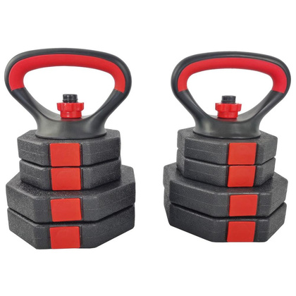 Hantla kompozytowa kettlebell 4W1 15 KG Eb Fit