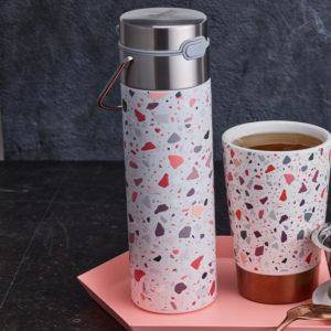 Butelka termiczna Leeza Terrazzo