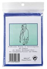 Poncho AUTUMN, niebieski