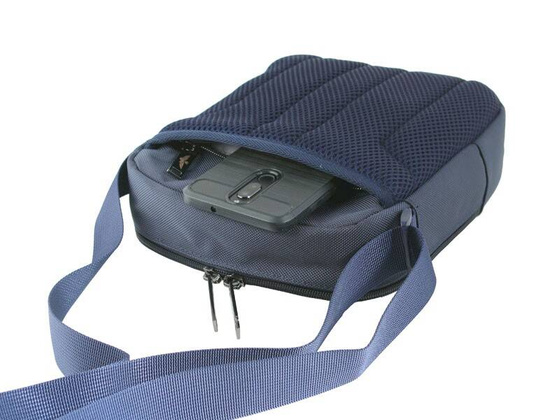 Torba na ramię AERONAUTICA MILITARE Drone Granatowa