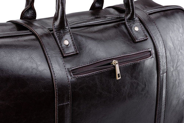 Torba podróżna skórzana KEMER SOLIER Hamilton - min. zamówienie 20 / 50 / 100 szt.