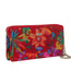 Portfel damski skórzany czerwony BajuBaj duży ręcznie szyty PD2403s116RFID