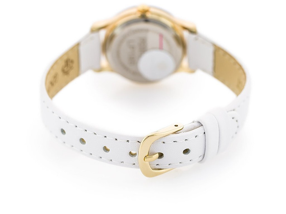 ZEGAREK DZIECIĘCY PERFECT LP195-05 - KOMUNIJNY - biały (zp812b) + BOX