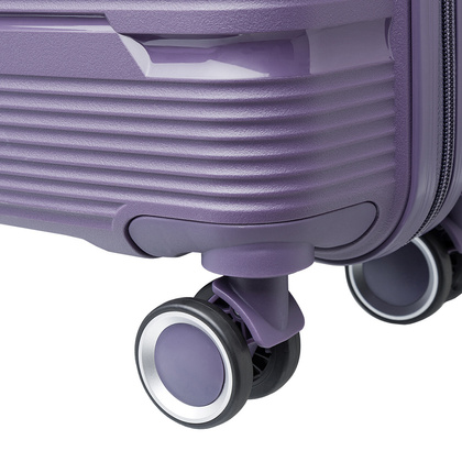 Mała kabinowa walizka PUCCINI CASABLANCA PP023C 7D Fioletowa