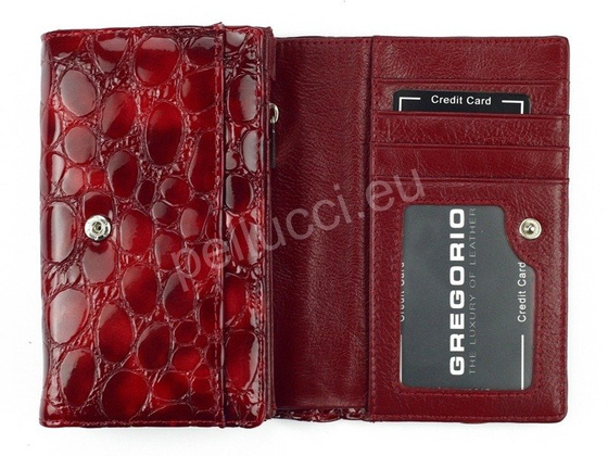 Portfel damski skórzany PELLUCCI FZ-112 Popiel