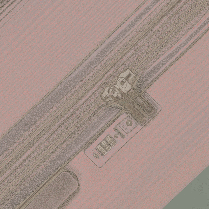 Heys Earth Tones duża szaro beżowa walizka na kółkach 76 cm