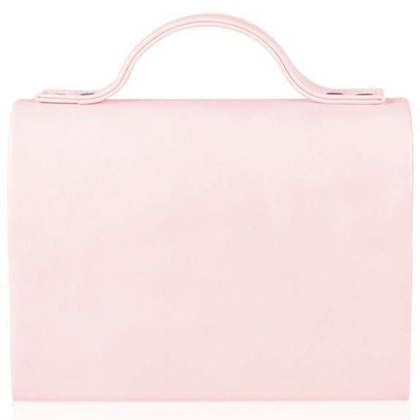 Torebka wizytowa z paskiem KEMER SOLIER F19 Pudrowy Róż - min. zamówienie 20 / 50 / 100 szt.
