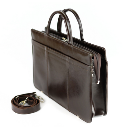 522 Dyplomatka damska-brąz KEMER