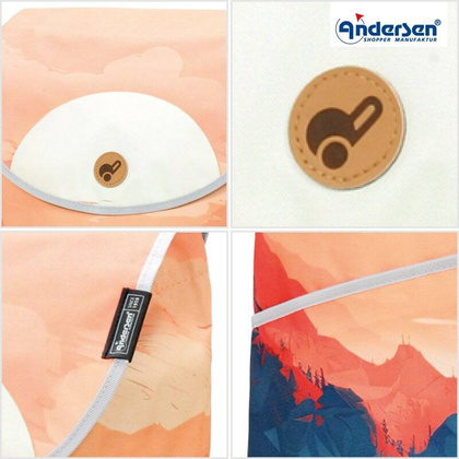 Torba na stelaż wózka zakupowego ANDERSEN MIX