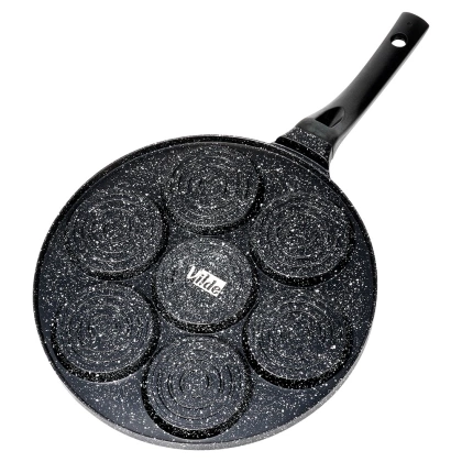 Patelnia do jajek granitowa 7 otworów BASIC LINE 26 cm