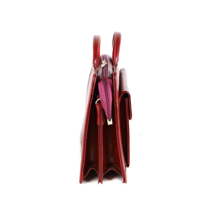 507 Teczka damska exclusive - wiśniowa KEMER