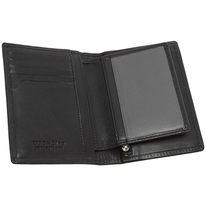 Portfel męski skórzany RONCATO 411613-01 Czarny