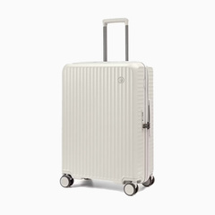 Średnia walizka PUCCINI MONTE CARLO PC036B 6B Beżowa