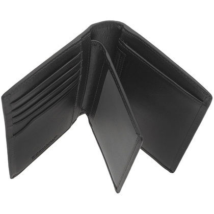 Portfel męski skórzany RONCATO 411613-01 Czarny