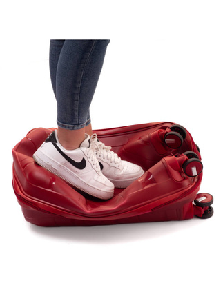 Średnia walizka PELLUCCI RGL PP5 M Rose red