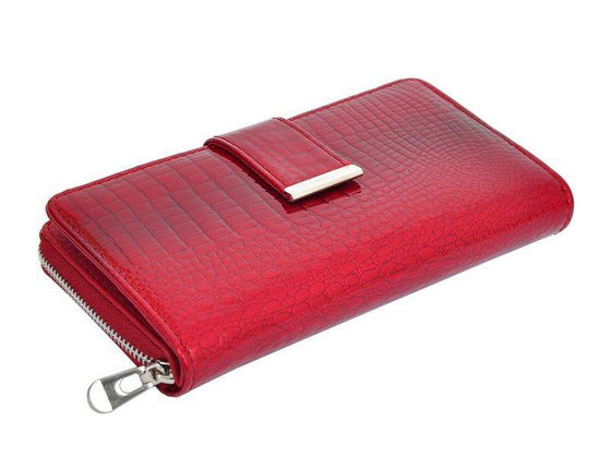 Portfel skórzany PELLUCCI 5280-2 Czerwony