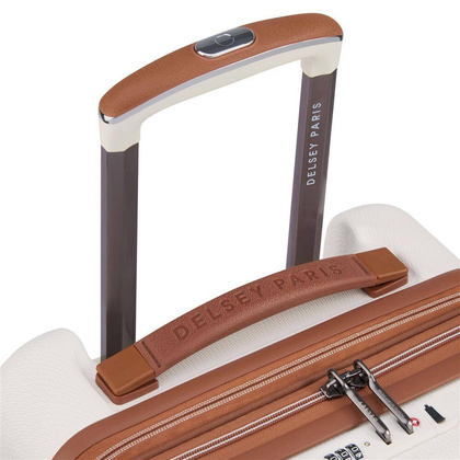 Delsey Chatelet Air 2.0 mała jasna walizka kabinowa na kółkach 55 cm