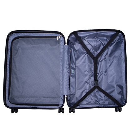 Średnia walizka PUCCINI VOYAGER 2.0 PC052B 0 Biała