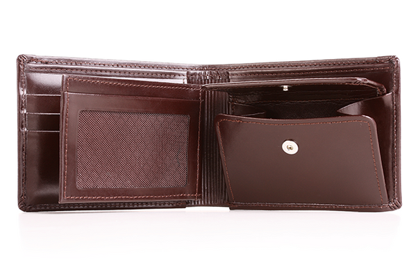 Skórzany portfel męski KEMER VOOC PPM6 Czarny