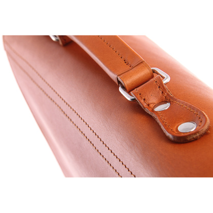 TECZKA SKÓRZANA 3W1 KEMER VOOC Vintage P13 RUDA