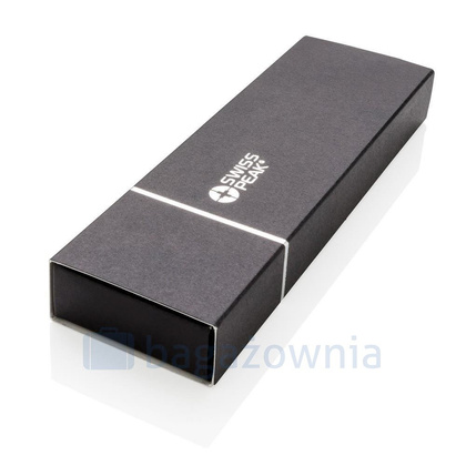 Zestaw piśmienny, długopis i ołówek automatyczny Luzern Czarny