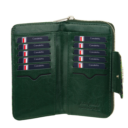 Portfel damski BajuBaj ze skóry naturalnej – funkcjonalność i styl w jednym PD2006s161RFID