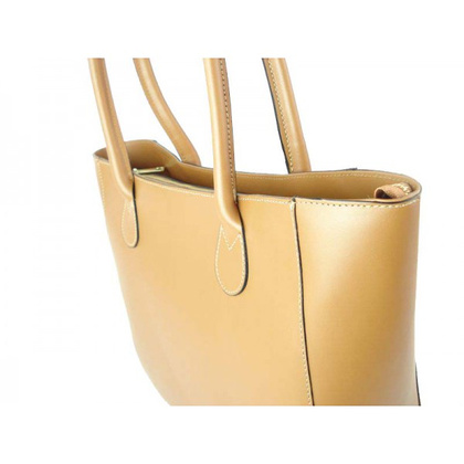 DŁUGIE UCHO NA RAMIĘ WŁOSKA SKÓRA A4 CAMEL GL44C