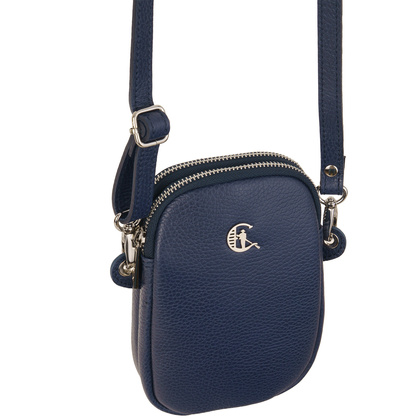 Mała torebka skórzana Canaletto na telefon TD670s69