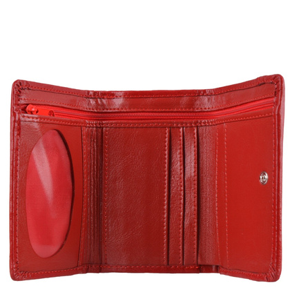 Portfel damski skórzany KEMER P25 Czerwony - min. zamówienie 20 / 50 / 100 szt.