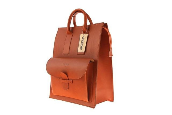 Torba damska do rękiKEMER VOOC Vintage P34 koniak