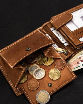 Portfel skórzany męski N992-CHM