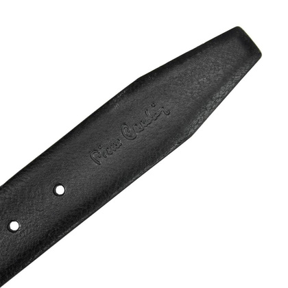 Pasek męski skórzany PIERRE CARDIN GF 8004 Niebieski