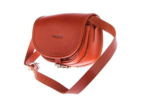 Listonoszka mała torebka KEMER VOOC Vintage P14 brąz