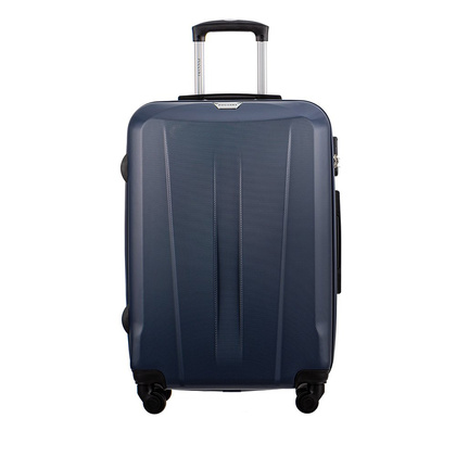 Średnia walizka PUCCINI PARIS ABS03B 7A Granatowa