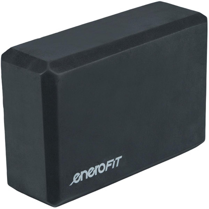 BLOK KOSTKA DO ĆWICZEŃ JOGA PILATES FITNESS CZARNA ENERO FIT