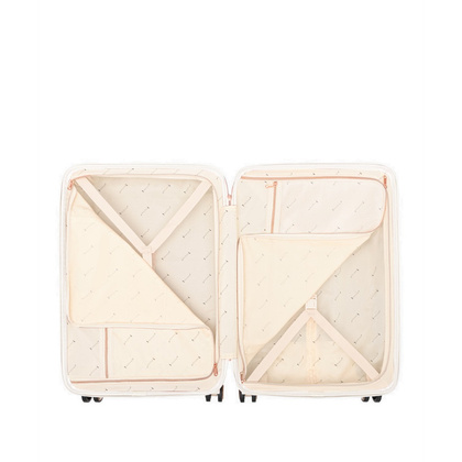 Średnia walizka PUCCINI MALIBU PC031B 0 Biała