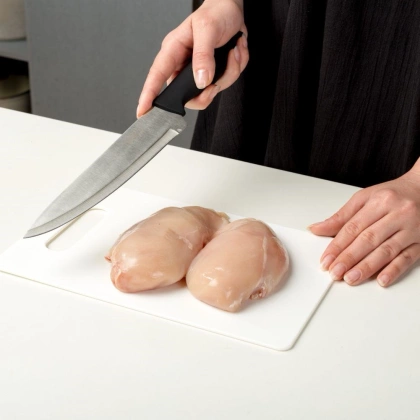 Nóż kuchenny stalowy Szefa Kuchni duży uniwersalny ACER 32 cm