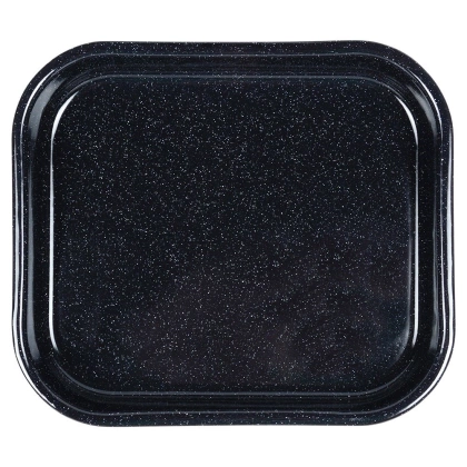 Blacha forma do pieczenia emaliowana 29,5x25,5x4,5 cm