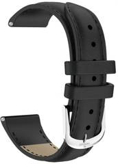 Pasek do Smartwatch Giewont GW300 skórzany  CZARNY GWP18B