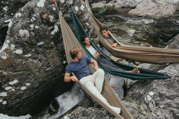 Hamak Ticket To The Moon Compact Dark Green