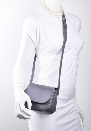 Torebka damska skórzana KEMER R226 Szara - min. zamówienie 20 / 50 / 100 szt.