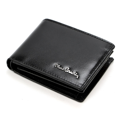 Portfel męski skórzany PIERRE CARDIN YS602 323 Czarny