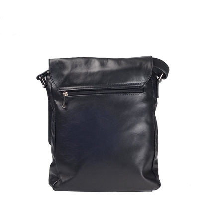 Torebka damska skórzana KEMER 606 Czarna - min. zamówienie 20 / 50 / 100 szt.