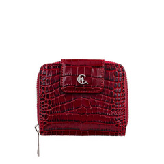 Skórzany portfel damski croco Canaletto z naturalnej skóry licowej PD1023s162 RFID